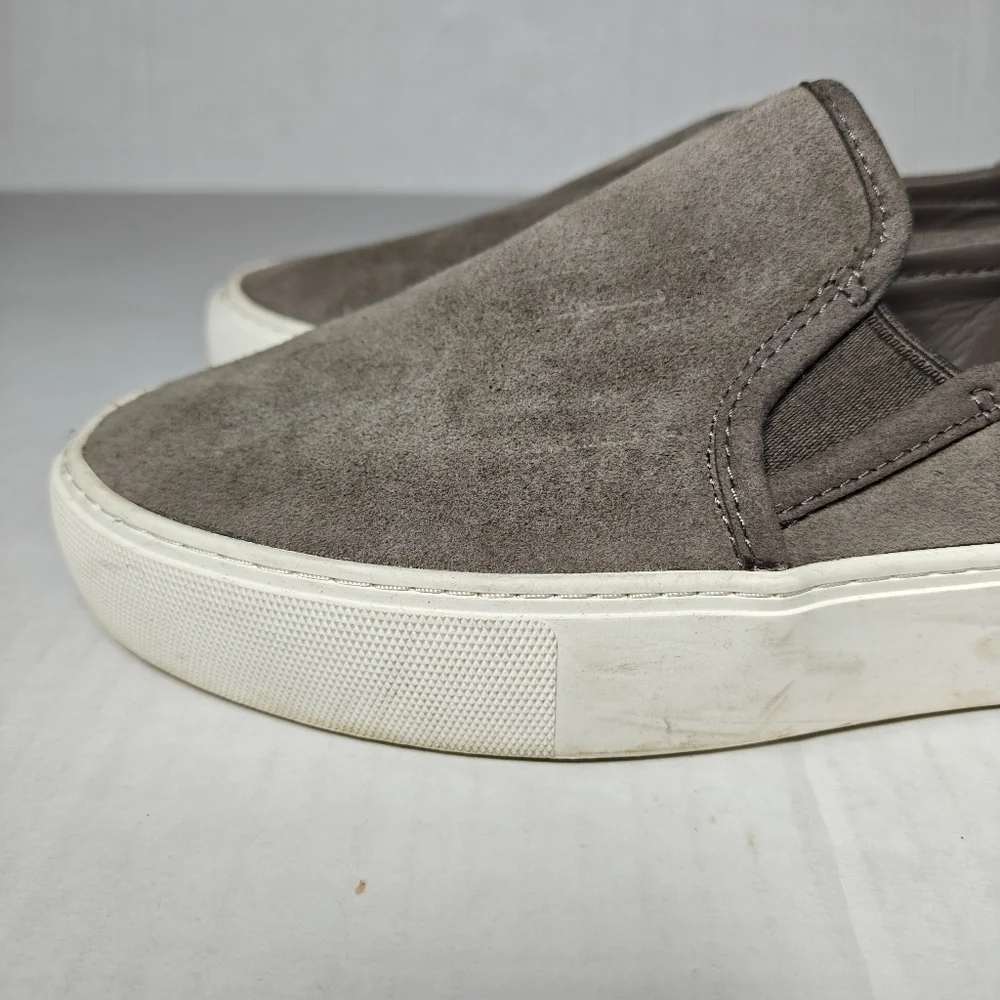 UGG Jass Slip On Suede Gray/Taupe Sneakers Woman’s Shoes Size 6.5